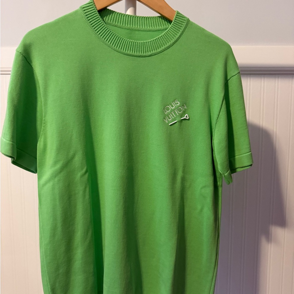 Louis Vuitton Green Men's Shirt